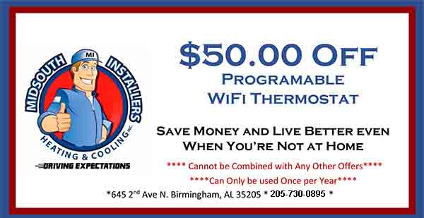 $50 Off Programmable WiFi Thermostat